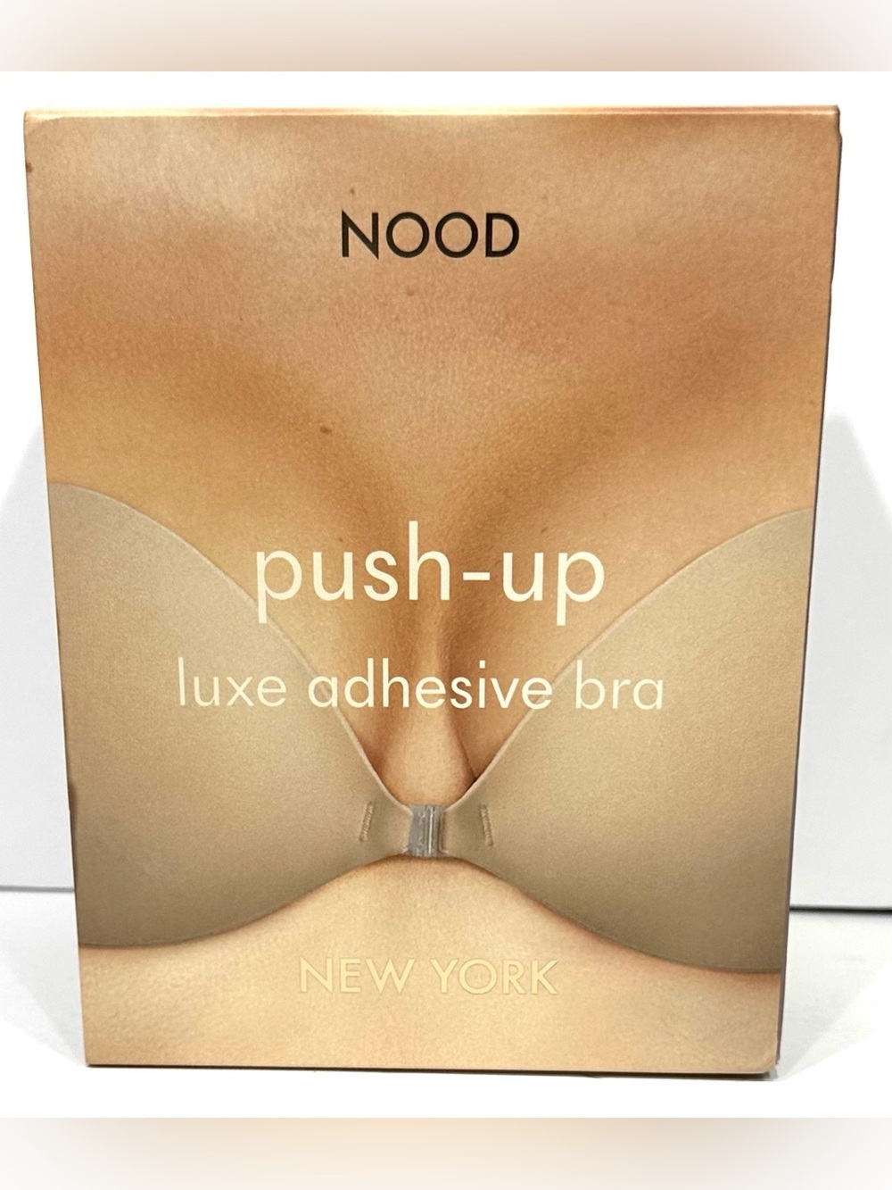 NEW, NOOD Shape-Up Ultra-Thin Adhesive Bra, Soft Tan Size D, Open Box-Nordstrom